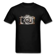 New Arrival High Quality Short Sleeve Print Tops & Tees Latest Summer O-Neck Tops Shirt 35mm Camera Photo T Shirt Shoot 2024 - buy cheap