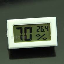 Termômetro higrômetro digital, medidor de temperatura e umidade 10% ~ 99% hr 2024 - compre barato