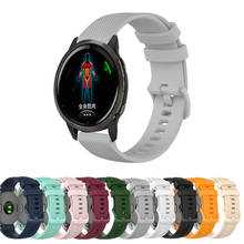 Pulseras de repuesto clásicas para Garmin Vivoactive 4 /Venu 2, Correa de silicona de 22mm para reloj Garmin Venu2 2024 - compra barato