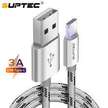 SUPTEC 3A USB Type C Cable Quick Charge 3.0 USB C Data Cable for Samsung S10 S9 Huawei P30 Xiaomi Fast Charging Wire Type-C Cord 2024 - buy cheap