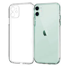Lens Protection Transparent Phone Case for IPhone 11 12 Pro Max Mini Case Soft Silicone Cover for IPhone XS Max X XR 8 7 6s Plus 2024 - купить недорого