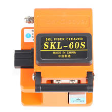 Cortador de Cable de fibra de SKL-60S, accesorio tres en uno de fibra óptica desnuda para Cable óptico de cuero, color naranja 2024 - compra barato