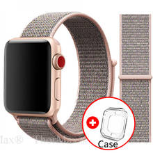 strap For Apple Watch band Sport Loop for iwatch band 42mm 44mm 38mm 40mm watch correa Nylon bracelet belt for apple watch 4 3 2 2024 - buy cheap