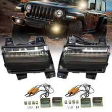New Led Turn lights DRL Fender  Daytime Running Lamp for Jeep Wrangler JL Sport 18-20 2024 - buy cheap