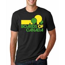 Printed Men T Shirt Cotton O-Neck tshirts Boards of Canada Logo Short-Sleeve men T-Shirt 2024 - buy cheap