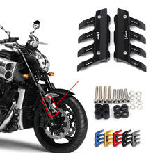 Protetor de para-lamas de motocicleta, com logo de yamaha vmax refletor acessórios deslizantes anti-queda 2024 - compre barato