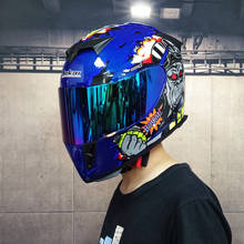Casco de Motocicleta transpirable, máscara completa, para montar 2024 - compra barato