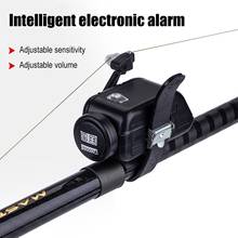 Electronic Fish Bite Alarm with Sound Waterproof High Sensitive Adjustable Volume Fishing Rod Signal Device Bait Alertor 2024 - buy cheap