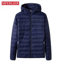 Spring Autumn Men Down Jackets 5XL 6XL 7XL 8XL Bust 148cm Plus Size Men Jackets 2024 - buy cheap