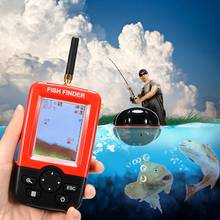 Smart Portable Depth Fish Finder with 100M Wireless Sonar Sensor Echo Sounder LCD Fishfinder for Lake Sea Fishing Saltwater 2024 - buy cheap