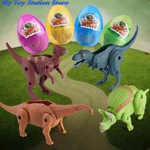 New Easter Surprise Eggs Dinosaur Toy Model Deformed Dinosaurs Egg Collection Toys For Children New 2024 - buy cheap