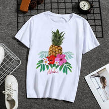 Women's T-shirt Pineapple Fruit Clothing Printed T-shirt Fashion Women's Top Graphic T-shirt  Fashion Female T-shirt Clothes 2024 - buy cheap