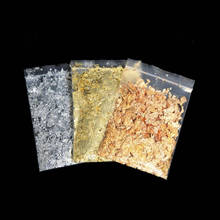 1g Gold Silver Copper Foil Glitter Sequins Nail Art Jewelry Fillings Accessory DIY Handmade Flakes Bling Paillette Stuff Craft 2024 - buy cheap