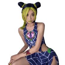 Anime JoJo's Bizarre Adventure Cosplay Jolyne Cujoh Kujo dress Costume custom made 2024 - buy cheap