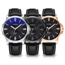 Yazole Men Watch Waterproof Business Leather Quartz Watch Luminous Pointer Military Sport Wristwatch Male Clock Reloj Hombre 2024 - buy cheap
