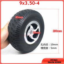 High Quality 9 Inch Wheel 9x3.50-4 Tires Solid Tyre and Rim Combo for Gas Scooter Skateboard Pocket Bike Electric Tricycle 2024 - buy cheap