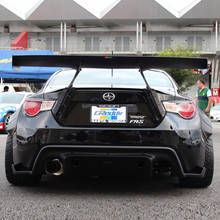 Car-styling Unpainted Black FRP / Carbon Fiber Material G Style GT 86 BRZ Rear Trunk Wing Spoiler for Subaru BRZ Toyota 86 GT86 2024 - compre barato