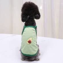 Dog Clothes for Small Meidum Dogs Cat Outfit for Kitten Summer Pet Vest Print Cute Dog Costume Chihuahua Poodle Apparel Mascotas 2024 - купить недорого