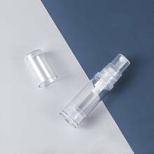 Multi-purpose Emulsion Spray Transparent Airless Pump Vacuum Container Plastic Cosmetic Bottle Refillable Bottles 5ml/10ml/15ml 2024 - buy cheap