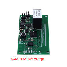 SONOFF SV Безопасный модуль беспроводного переключателя с дистанционным управлением на дальние расстояния для IOS для Android Smart Home 2024 - купить недорого