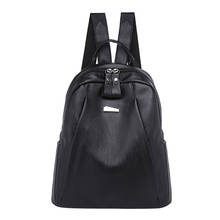 Women's Fashion Backpack Waterproof  Bag Anti-Theft Shoulder Casual Bag Leisure 2019 New Ladies Female Backpack Small Black Bag 2024 - buy cheap