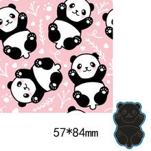 MT Craft Cute Panda Metal Cutting Dies Stencils Scrapbooking Photo Album Decorative Embossing Paper Card Making Crafts Die Cut 2024 - buy cheap