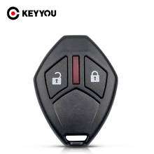 KEYYOU Remote Key Shell Case For Mitsubishi Galant Eclipse Lancer Outlander Endeavor Mirage 2004 2005 2006 2007 2010 2 Buttons 2024 - buy cheap