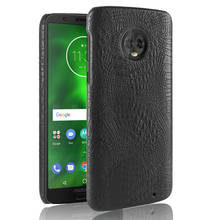 Для Motorola Moto G6 Plus чехол Moto G6 Plus Жесткий PU кожаный чехол для телефона чехол для Moto G 6 Plus G6Plus G6 + XT1926-5 XT1926 2024 - купить недорого