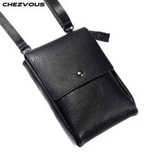 CHEZVOUS Luxury Men/Women Mobile Phone Bag for iPhone 11 With Shoulder Strap Crossbody Coque Fundas For iPhone XI Max XIR Case 2024 - buy cheap