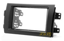 Painel de navegação gps para suzuki sx4 e fiat sedici, moldura de som automotivo, rádio, painel de navegação 2 din, uso para modelos 2005 +, 2024 - compre barato