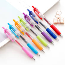 8 pçs caneta de tinta gel design clássico fino forro canetas lisas secagem rápida 0.5mm esferográfica papelaria escritório escola estudante escrita h6427 2024 - compre barato