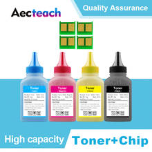 Тонер-порошок Aecteach + чип CE310A 126A CE310 тонер-картридж для hp LaserJet Pro CP1025 M275 цветное MFP M175a M175nw принтер 2024 - купить недорого