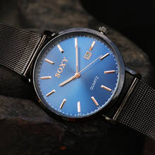 Fashion Watch Men Luxury Calendar Men's Watch Stainless Steel Mesh Quartz Watch Men Sport Watches Male Clock Relogio Masculino 2024 - buy cheap