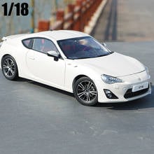 1/18 TOYOTA GT86 гоночный автомобиль, литые модели автомобилей, игрушки для мальчиков и девочек, подарки, оригинальная коробка, автомобильные игру... 2024 - купить недорого