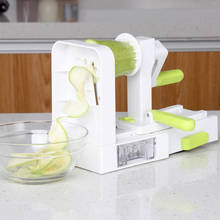Spiralizer Vegetable Slicer With 4 Rotating Blades Cutter Pasta Spaghetti Zucchini Noodles Maker Kitchen Vegetable Tools MJ901 2024 - buy cheap
