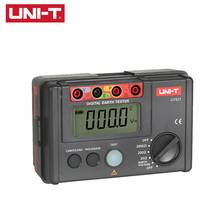 Probador Digital de resistencia de tierra UNI-T UT521 LCD, pantalla de bajo voltaje, 0-200V, 0-2000 ohm, prueba de medidor de voltaje de resistencia de tierra 2024 - compra barato