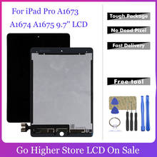 Tela lcd aaa para ipad pro, a1673, a1674, a1675, 9.7 polegadas, com touch screen, digitalizador, painel de montagem, peça de reposição para ipad pro 9.7 2024 - compre barato