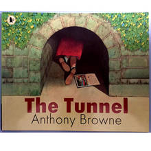 THE TUNNEL de Antonio Brown, libro educativo con imágenes en inglés, libro de historia con tarjetas de aprendizaje para bebés y niños, regalos 2024 - compra barato