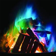 Truques de fogo macio, cores de chamas bonfire, sachês de lareira, buraco para pátio, brinquedo profissional, ilusionismo, ferramentas de pirotécnicas 2024 - compre barato