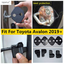 Yimaautotrims Inner Door Lock & Stop Rust Waterproof Protection Cover Plastic Interior Mouldings Fit For Toyota Avalon 2019 2020 2024 - buy cheap
