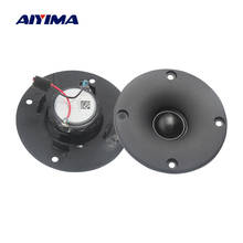 AIYIMA 3 INCH Tweeter Speaker Unit 8Ohm 20W Dome Silk Film Treble Car loudspeaker Upgrade Professional for Home Theatre DIY 2PCS 2024 - buy cheap