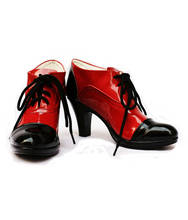 Butler Grell-zapatos de tacón alto para Cosplay para hombre y mujer, botas de tacón plano para fiesta de carnaval, Halloween, color negro, talla europea 2024 - compra barato