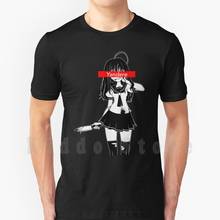 Yandere t camisa de algodão dos homens diy imprimir legal t yandere anime manga luz romance romance luz futuro mirai nikki yuno yuno gasai 2024 - compre barato