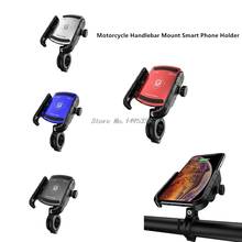 Adjustable Cell Phone Holder Motorcycle Rear View Mirror Handlebar Mount Holder Stand Support For Smart Mobile Phone Moto 2024 - buy cheap