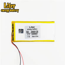 3855135 3.7V 3400mah (polymer lithium ion battery) Li-ion battery for tablet pc 7 inch 8 inch 9.7 inch 10.1 inch 2024 - buy cheap