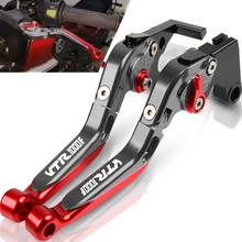 Para honda vtr1000f 1998 1999 2000 2001 2002 2003 2004 2005 motocicleta folding extensível cnc moto alavancas de freio embreagem ajustável 2024 - compre barato