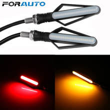 FORAUTO-luces LED antiniebla para motocicleta, señal de giro para freno trasero de motocicleta, 24 LED, 1 Uds. 2024 - compra barato