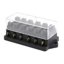 New Car Fuse Accessory Tool Universal Middle-sized 12V 6 Way Fuse Box Block Fuse Holder Box Car Vehicle Circuit Automotive Blade 2024 - buy cheap