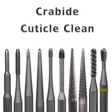 NAILTOOLS Small Metal tungsten Carbide Head Milling Cutter Burrs Nail Drill Bit Electric Machine Pedicure manicure Cuticle Clean 2024 - buy cheap