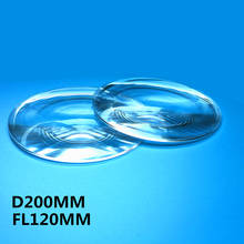 Fresnel lente de diâmetro 200mm comprimento focal 120mm fogão solar, linhas de 0.5mm condensador de luz alta 2024 - compre barato